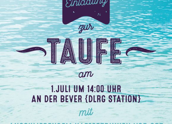 Taufe in der Bever Taufe in der Bever