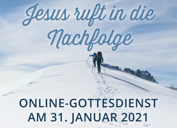 Online-Gottesdienst am 31.01. Online-Gottesdienst am 31.01.