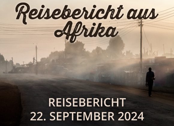 Afrika-Reisebericht am 22.09.