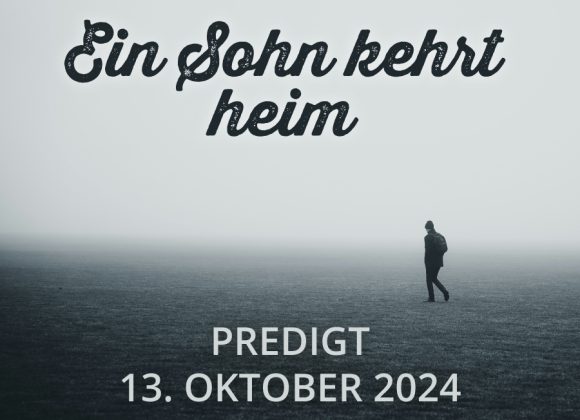 Predigt am 13.10.