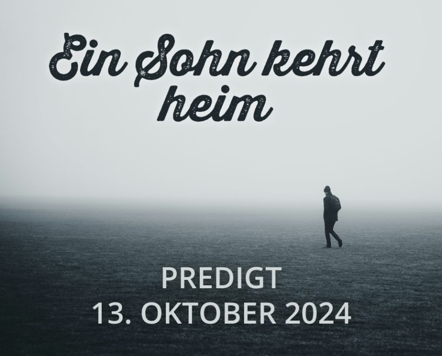 Predigt am 13.10.