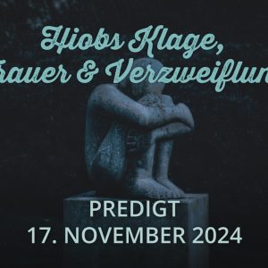 Predigt am 17.11.