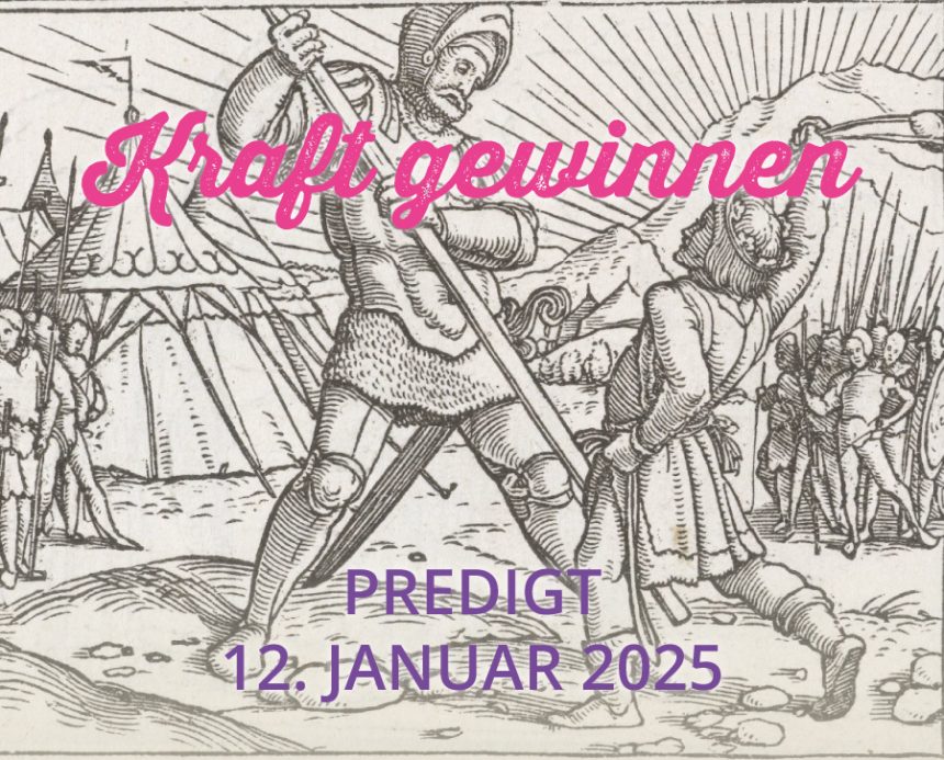 Predigt vom 12.01.