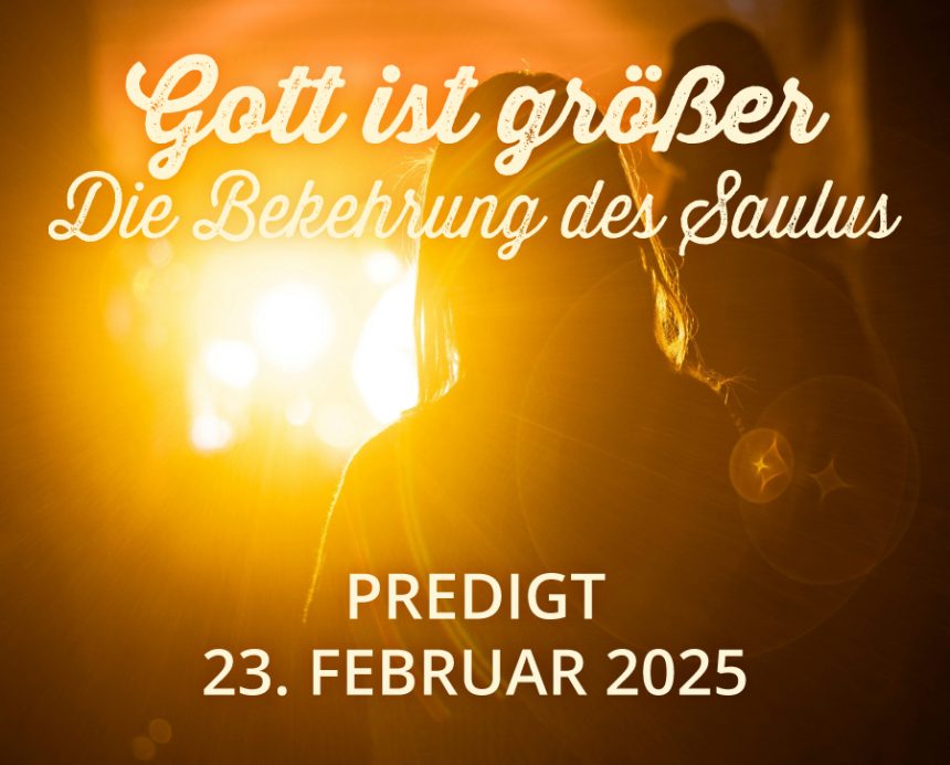 Predigt am 23.02.