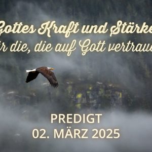 Predigt am 02.03.