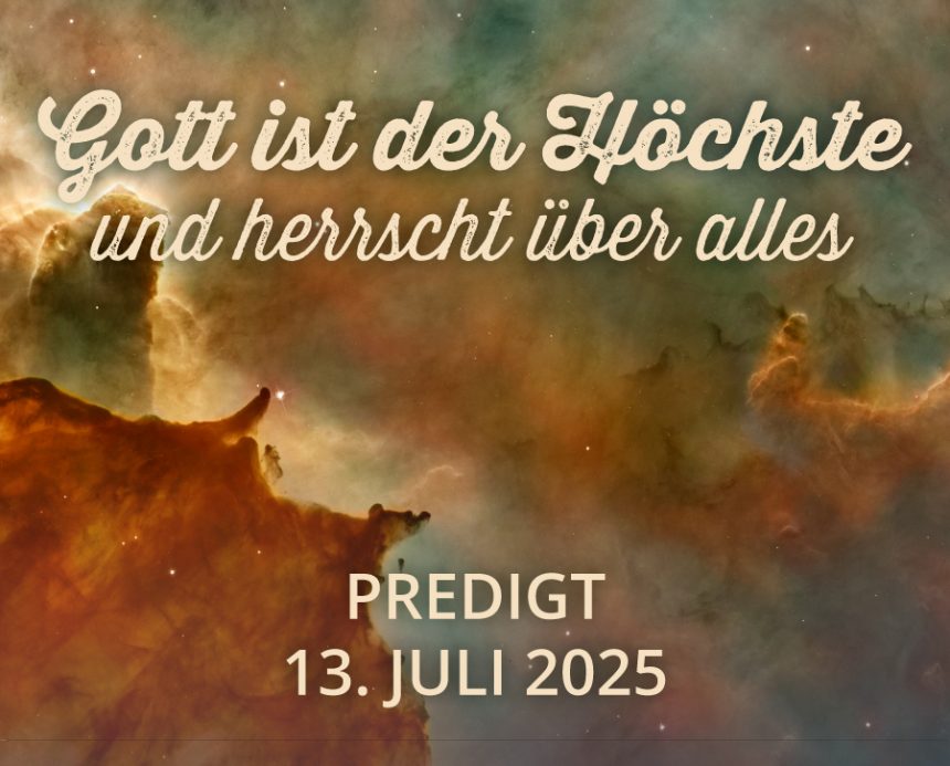 Predigt am 13.07.