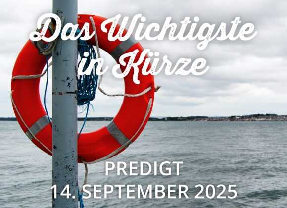 Predigt am 14.09.