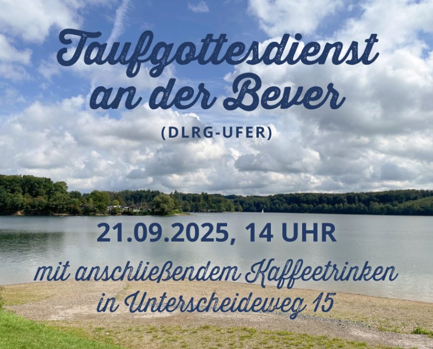 Taufe am 21.09.