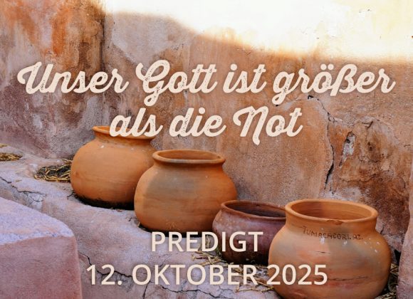 Predigt am 12.10.
