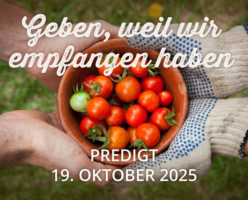 Predigt am 19.10.