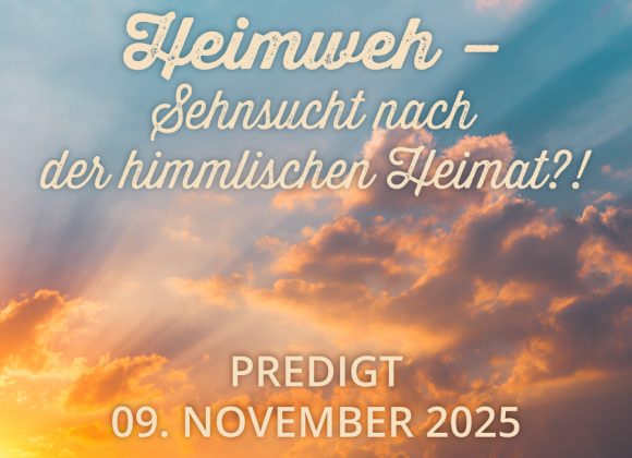 Predigt am 09.11.