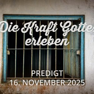 Predigt am 16.11.