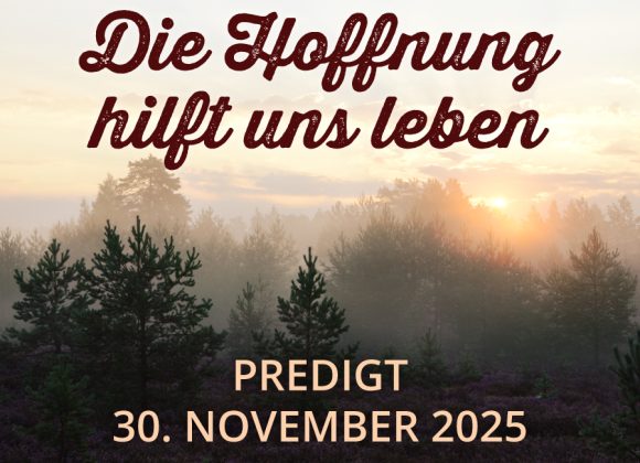 Predigt am 30.11.