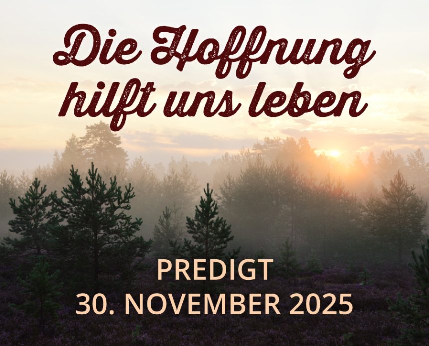 Predigt am 30.11.
