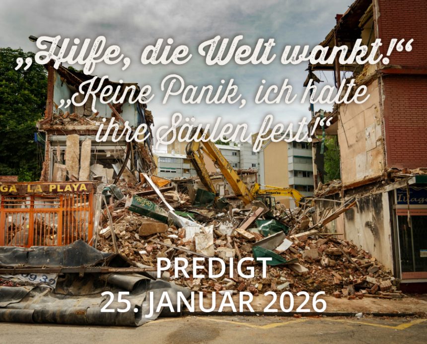 Predigt am 25.01.