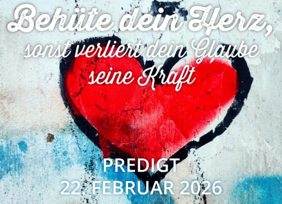 Predigt am 22.02. Predigt am 22.02.