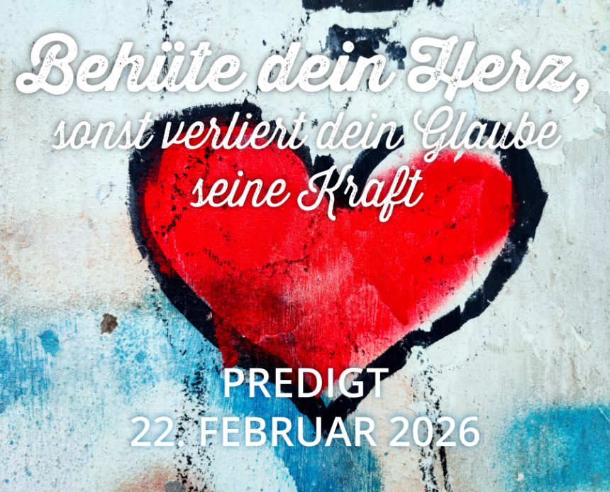 Predigt am 22.02.