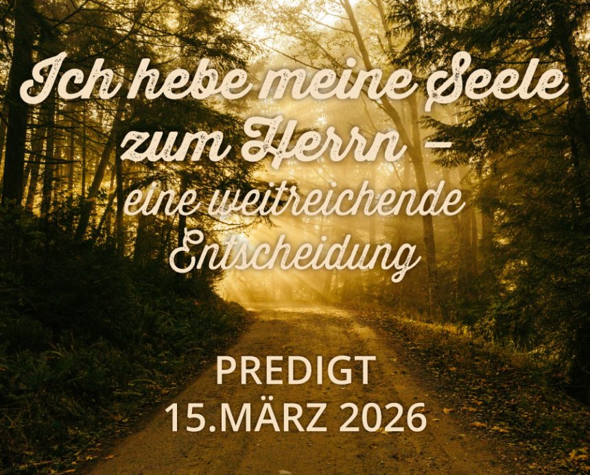 Predigt am 15.03.