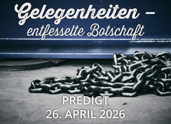 Predigt am 26.04.