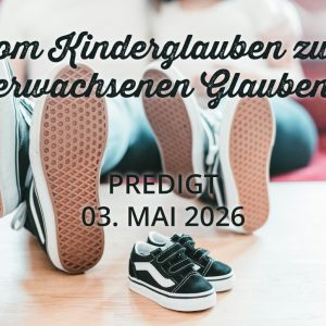 Predigt am 03.05.