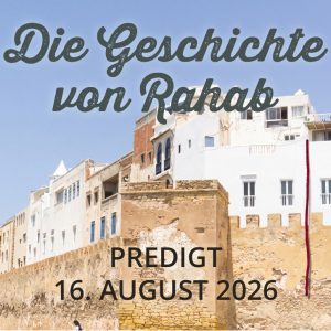 Predigt am 16.08. Predigt am 16.08.