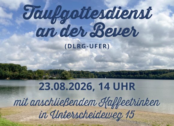 Taufe am 23.08.